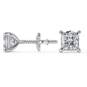 Mckenzie Princess Cut Earrings Stud - Nivetta